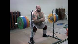 zercher squat 10x200kg