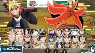 UPDATE NARUTO SENKI ULTIMATE NINJA LEGENDS SUPER FULL CHARACTER