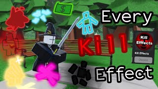 All kill effects in Beat The Robloxian (roblox)