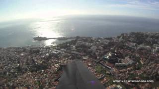 Voando sobre o Funchal