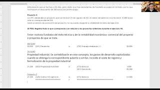 CFUB46. Inmovilizado Intangible  I+D - Supuesto 7