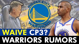 LATEST Warriors Rumors: WAIVE Chris Paul + Trade For Karl Anthony-Towns?
