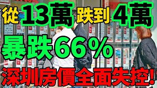 【深圳房價全面失控】暴跌66%！從13萬跌到4萬，樓市新一輪降價開始！#房價 #深圳 #樓盤 #樓市