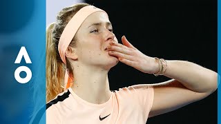 Denisa Allertova v Elina Svitolina match highlights (4R) | Australian Open 2018