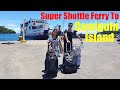 Super Shuttle ferry to beautiful volcanic Camiguin Island in the Philippines.