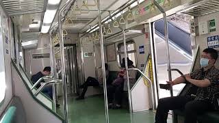 4172次經由宜蘭線開往蘇澳的EMU502+EMU518區間車