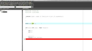 C Programming Tutorial 24 - Function Arguments or Parameters