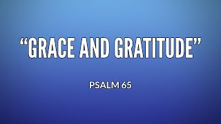 Grace and GRATITUDE 11/24/24