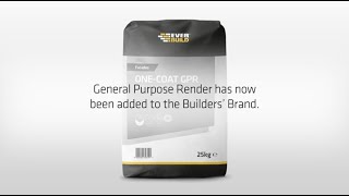 Everbuild's One-Coat General Purpose Render (GPR)