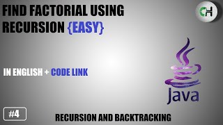 Factorial using recursion | Factorial using recursion java | Factorial by recursion