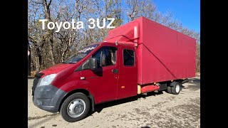 Газель некст с двигателем Toyota 3UZ-FE V8, коробка автомат.