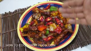 How to Make Chinese Chili Chicken Recipe - Easy General Tso - Youtube - Crispy Chinese Chicken