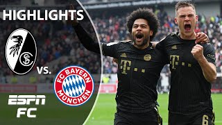 Bayern Munich catches fire with 4 SECOND-HALF GOALS vs. Freiburg | Bundesliga Highlights | ESPN FC