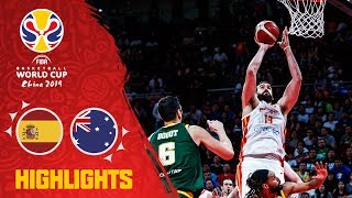 Spain v Australia - Highlights - Semi-Final - FIBA Basketball World Cup 2019