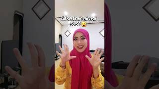 I'm sorry i don't speak english very good Tiktok | I'm Speaking English 50:50 #shorts #shortsvideo