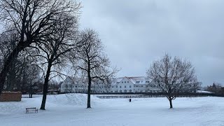 Sne i Sønderborg : snow in Sønderborg : 30 minutes of snow