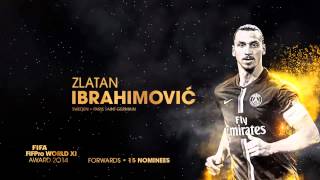 FIFA FIFPro World XI: Shortlist Forwards 2014