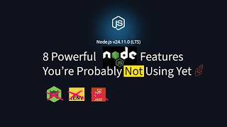 8 Powerful Node.js Features You’re Probably Not Using Yet 🚀