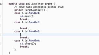 Android Application Development Tutorial - 83 - Methods of the SlidingDrawer
