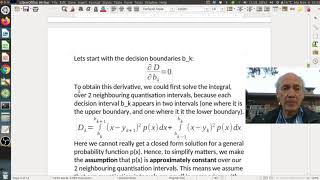 Advanced Digital Signal Processing, Part 4a, Lloyd-Max Quantization