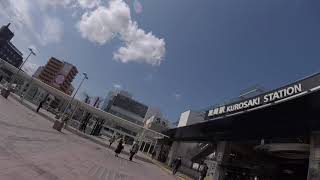 北九州　黒崎駅から井筒屋まで　Kitakyushu.kurosaki.sta.to.izutuya.R2.3.14