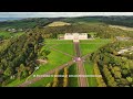 aerial video of stormont parliament buildings home of the northern ireland belfast 6 4k u0026 hd