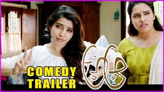 A Aa Movie Latest Comedy Trailer || Nithin ,Samantha , Trivikram