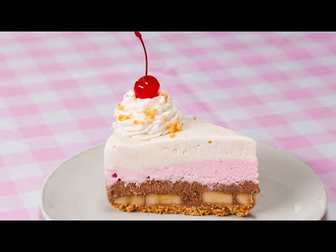 Banana Split Ice Cream Pie Banana Split Ice Cream Pie