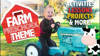 PLAY-BASED PRESCHOOL FARM THEME | Preschool Curriculum | Toddler Preschool Ideas | Homeschool Ideas
