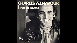 Charles Aznavour - Hier encore #conceptkaraoke
