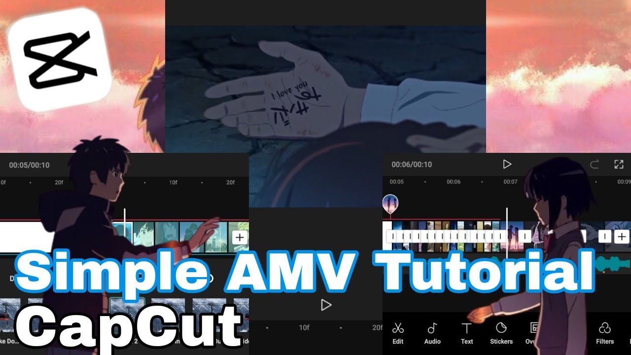 Simple Amv Tutorial Yourname Capcut Youtube