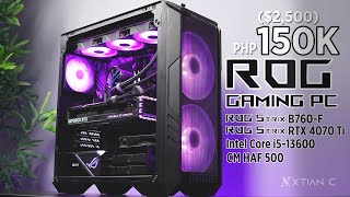 Php150K ASUS ROG Strix B760-F Gaming PC Build ft. Strix RTX 4070 Ti w/ 4K ULTRA Benchmark