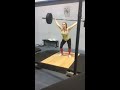 snatch 105lbs 48kg 6 oct 2015