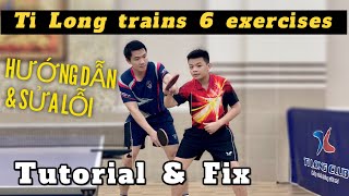 Ti Long trains 6 professional exercises for young athletes | Tutorial & Fix