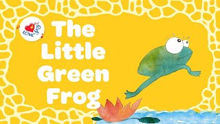 The Little Green Frog Galump Lyrics 🐸 | Kids Animal Songs with Lyrics