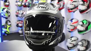 Arai QV Drone Black Motorcycle Helmet