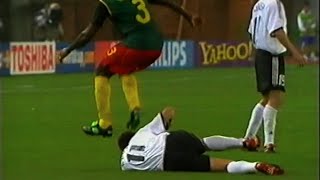 Miroslav Klose stamps vs Cameroon