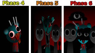 Phase 4 VS Phase 5 VS Phase 6 with ALL Characters in Incredibox Sprunki!