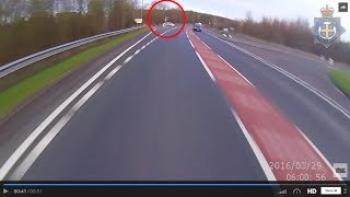 Footage of fatal motorcycle collision released to urge drivers to be more careful