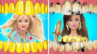 WOW 💖 MY BARBIE IS A DOCTOR 👩🏻‍⚕️ DIY Miniature Ideas and Fantastic Crafts by 123 GO!