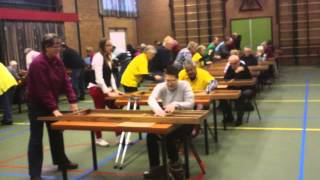 Voorrondes NK Sjoelen / Dutch Championship Shuffleboard - Oudega 08/12/2012 (Part 1/2)