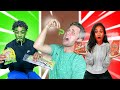 SOUR vs GROSS vs SPICY CANDY CHALLENGE! *Miss The Trick Shot, Eat The Candy*