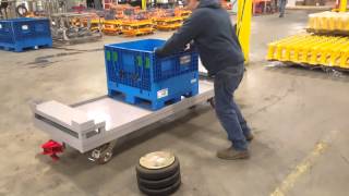 quad steer chain cart