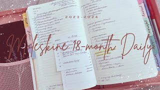 Moleskine 18 month Daily || Planner Update ||  Functional Planning || A6 Leuchtturm1917 Daily weekly