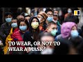 Western and Asian habits still differ, but the coronavirus pandemic is normalising mask-wearing