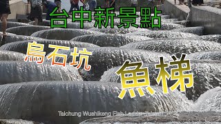 Taichung Wushikeng Fish Ladder-Taiwan（台中烏石坑魚梯-台灣）