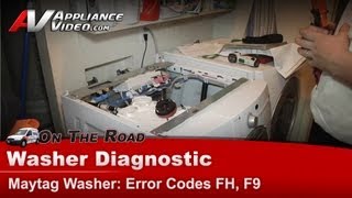 Maytag Washer Repair - Error Codes Fh, F9 - Pressure Switch