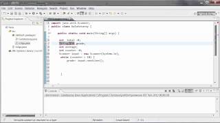 java programming tutorial -18-Simple Averaging Program-Tolgahan Semiz