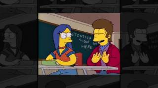 Homer and Marge after Prom