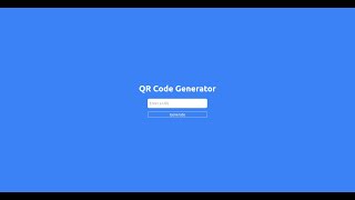 QR Code Generator with NodeJS